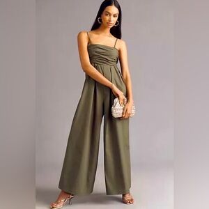 Anthropologie Hutch Wide Leg Jumpsuit